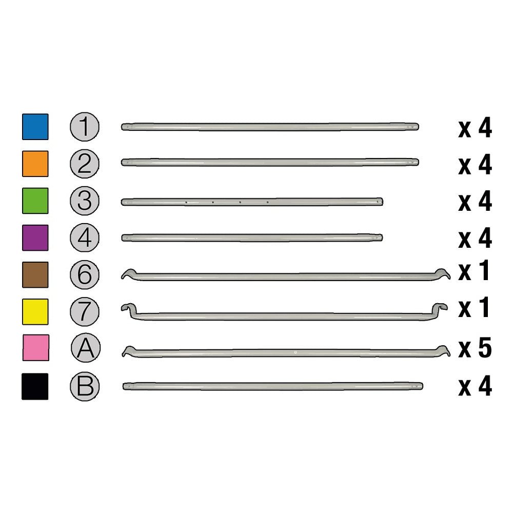 Growbox plantaROOM Pro 120 - 120x120x200cm schwarz/weiß - MR Weed1