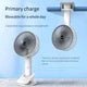 Ventilator für Cannabis Anbau, aufladbar via USB - MR Weed1