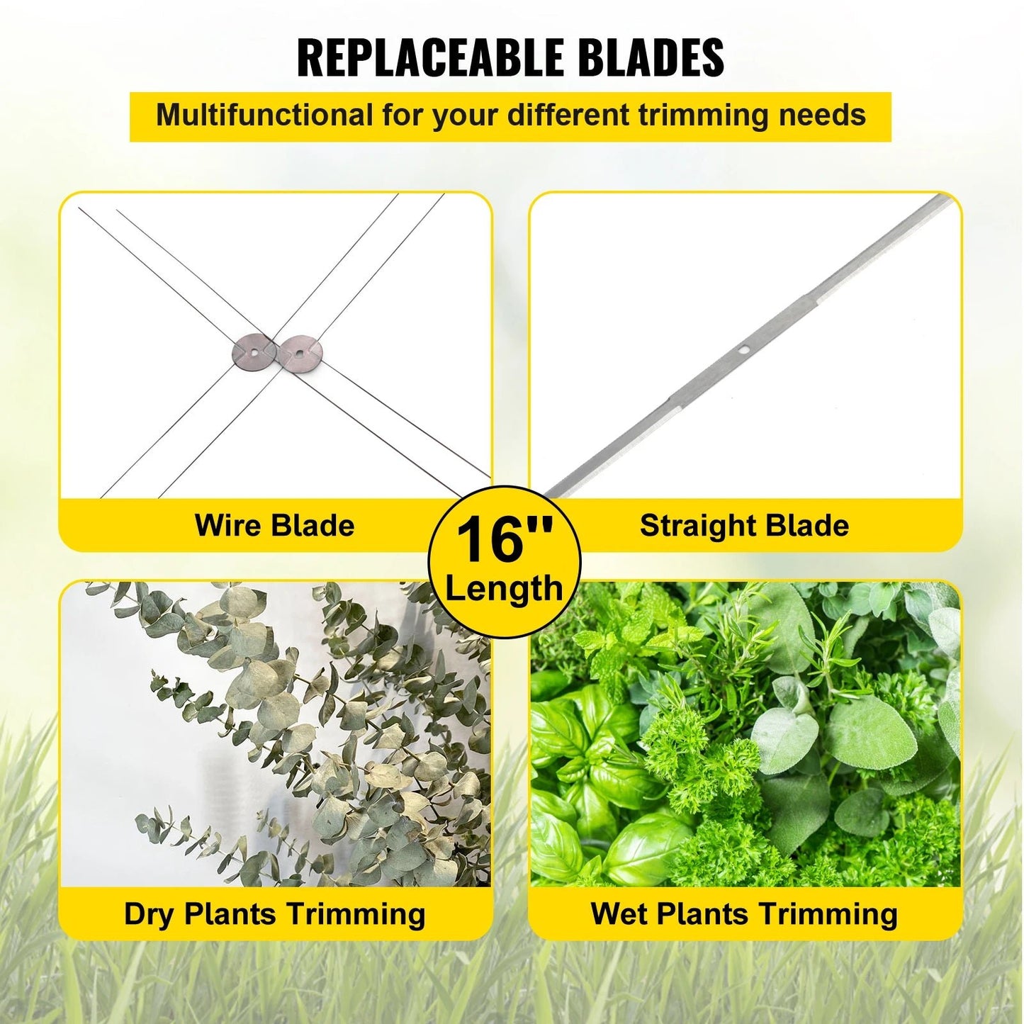 VEVOR Hydroponic Leaf Bowl Leaf Trimmer 16 Inch Twisted Spin Cut Garden Tools For Plant Bud Leaf Trimmer And Herbal Making - MR Weed1
