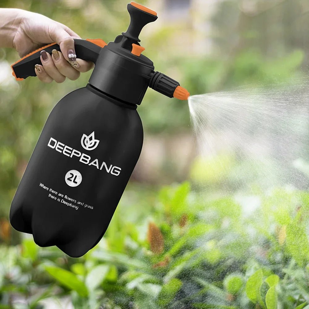 2L Langdüsensprüher Tragbare Druck-Gartensprühflasche Kessel für Cannabis Anbau, Gießkanne Drucksprüher Gartenarbeit