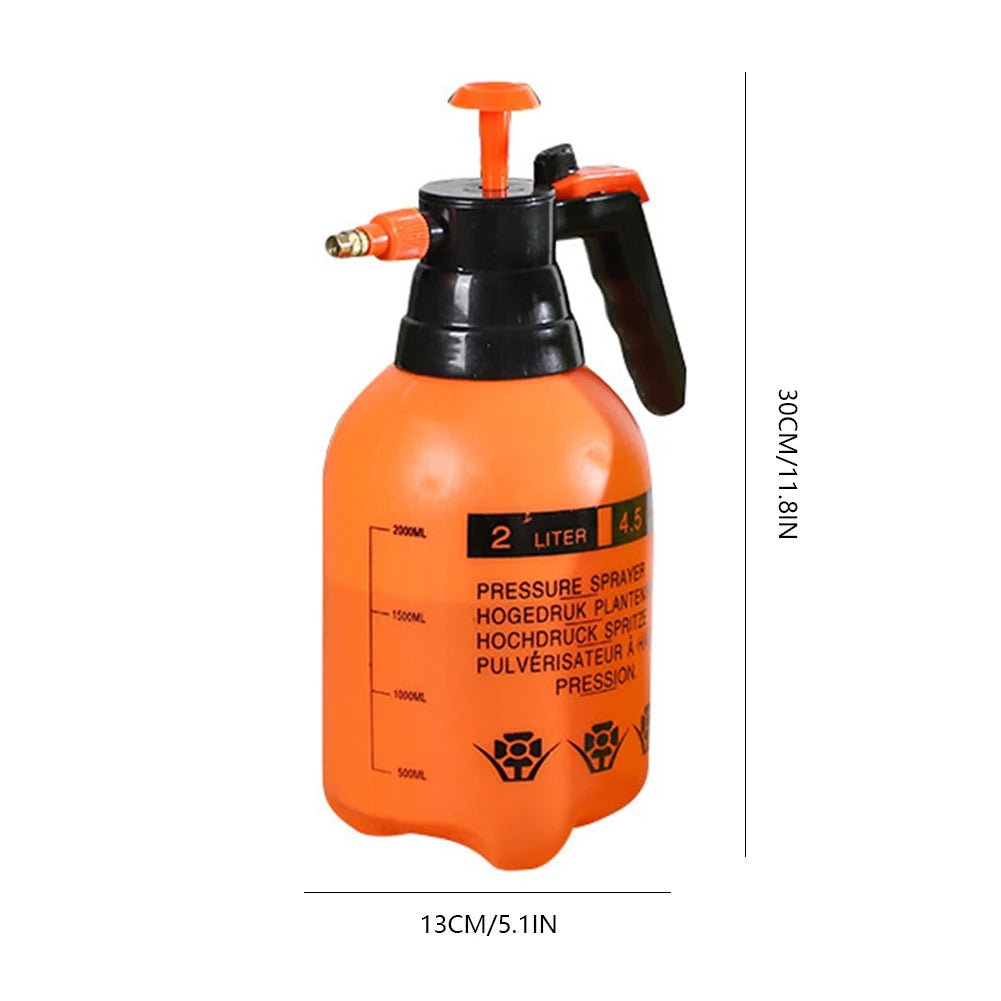 2L Pressure Sprayer Spray Weed Killer Handheld Garden Pump Sprayer Lawn and Garden Care for Plants and Other Cleaning Solutions - MR Weed1