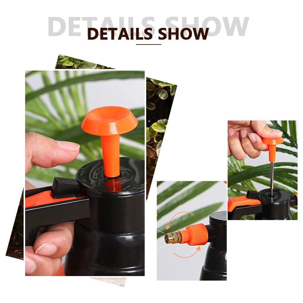 2L Pressure Sprayer Spray Weed Killer Handheld Garden Pump Sprayer Lawn and Garden Care for Plants and Other Cleaning Solutions - MR Weed1