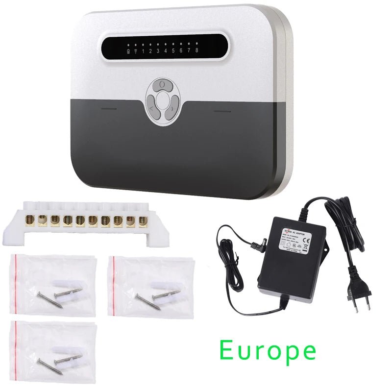 8 Station WiFi Indoor Smart Sprinkler Controller Irrigation System Remote Control by Phone Works with Alexa - MR Weed1