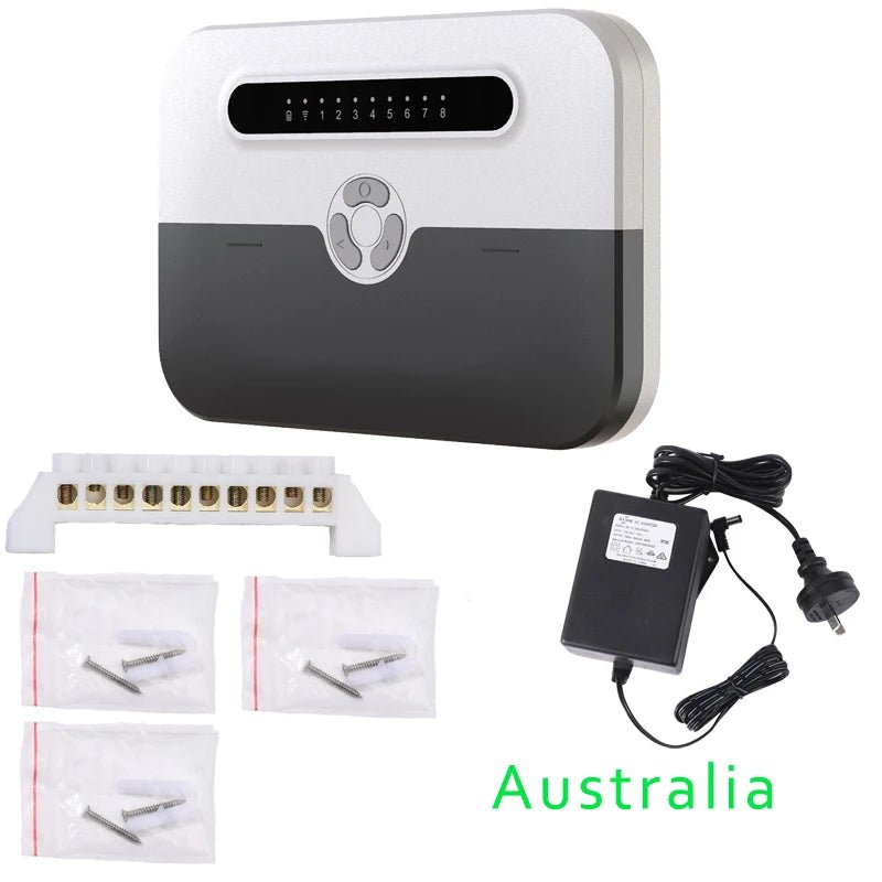 8 Station WiFi Indoor Smart Sprinkler Controller Irrigation System Remote Control by Phone Works with Alexa - MR Weed1