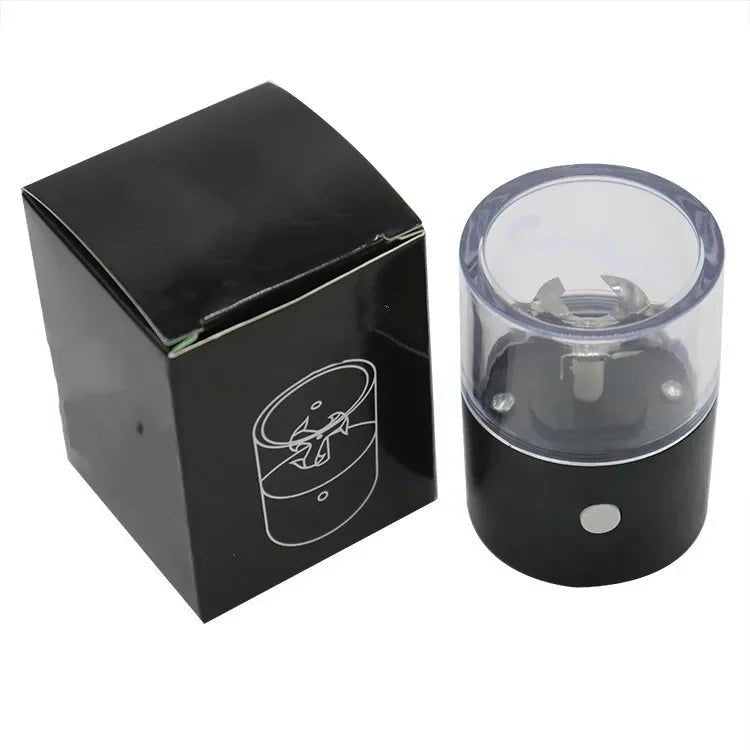 CRUSHER Mini Electric Tobacco Grinder Portable USB Charging High Speed Rotating Blade Dry Herb Grinders for Smoking Accessories - MR Weed1