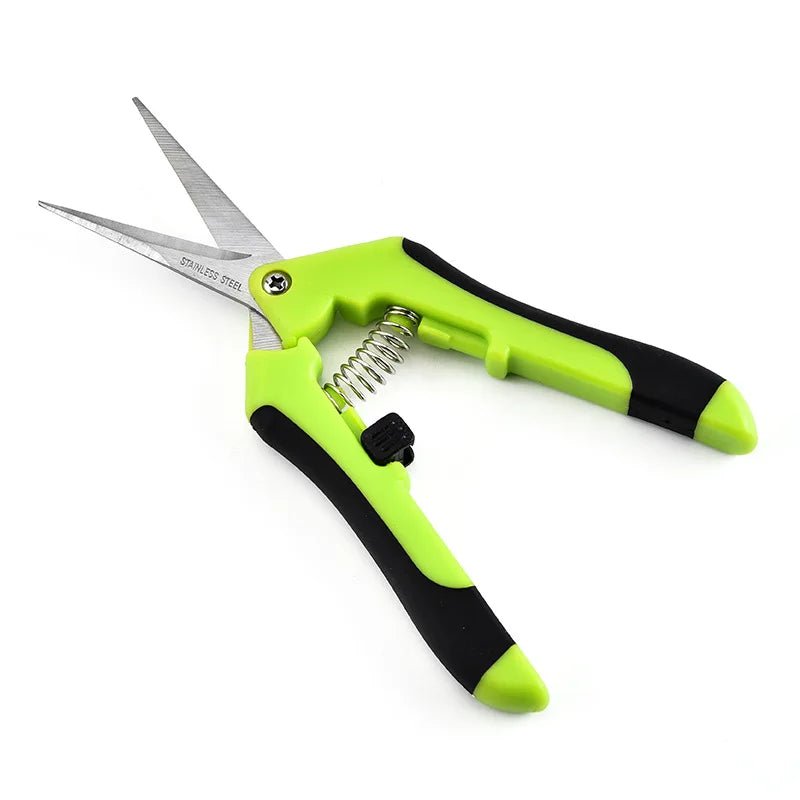 Garden Tools Secateurs Bonsai Shears Metal Gardening Scissor Pruning Tool Hand Cutter Fruit Picking Weed Household Potted 1PC - MR Weed1