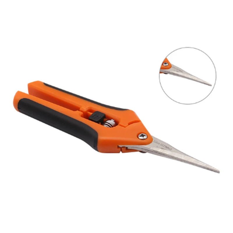 Garden Tools Secateurs Bonsai Shears Metal Gardening Scissor Pruning Tool Hand Cutter Fruit Picking Weed Household Potted 1PC - MR Weed1