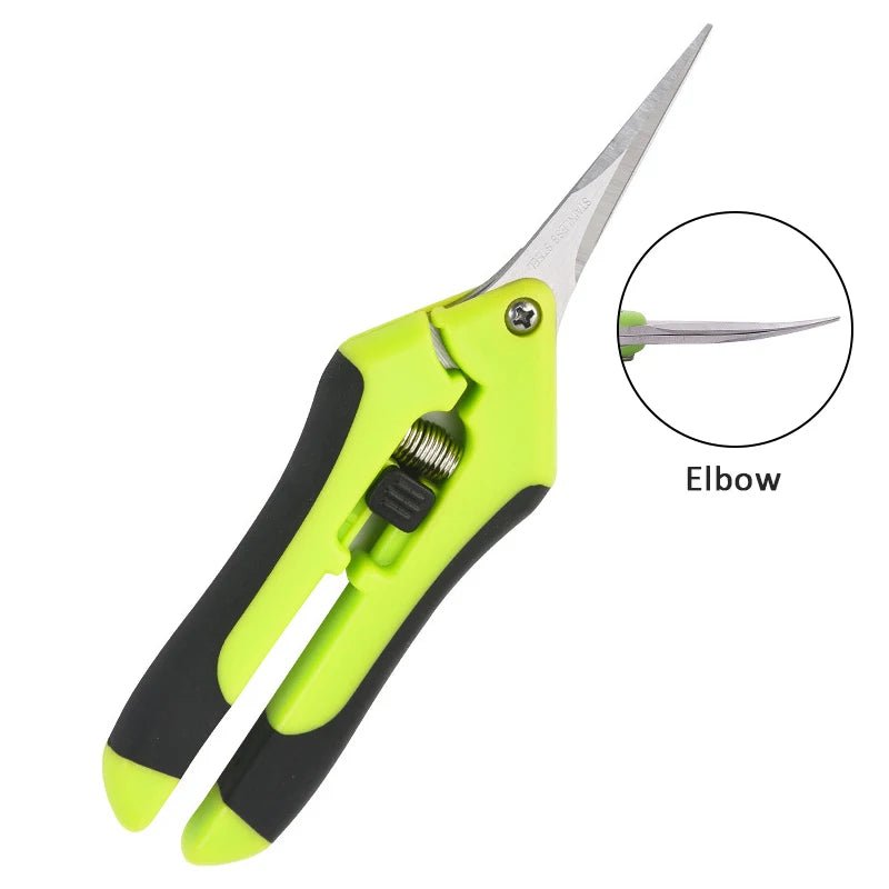 Garden Tools Secateurs Bonsai Shears Metal Gardening Scissor Pruning Tool Hand Cutter Fruit Picking Weed Household Potted 1Pcs - MR Weed1