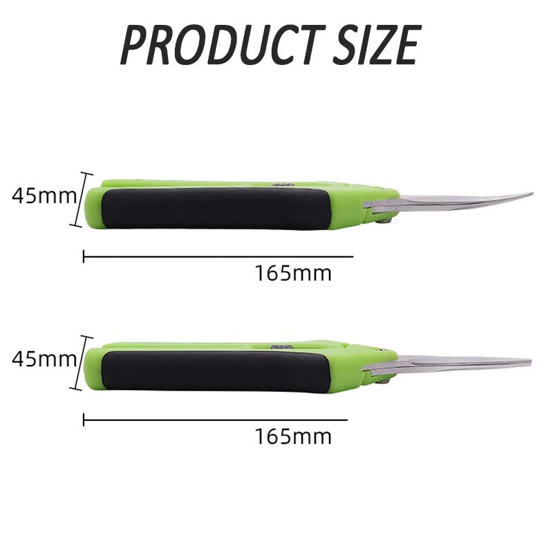 Garden Tools Secateurs Bonsai Shears Metal Gardening Scissor Pruning Tool Hand Cutter Fruit Picking Weed Household Potted 1Pcs - MR Weed1