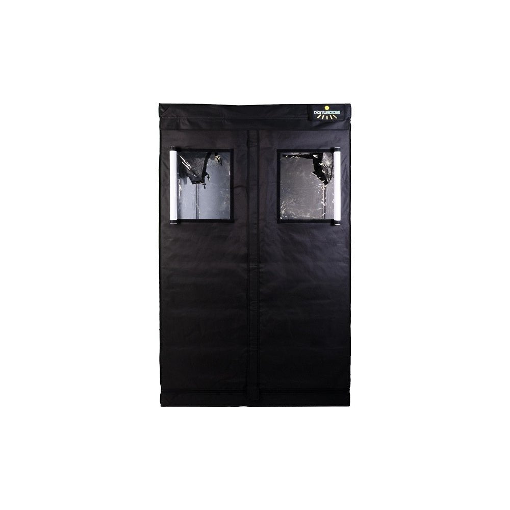 Growbox plantaROOM Pro 120 - 120x120x200cm schwarz/weiß - MR Weed1