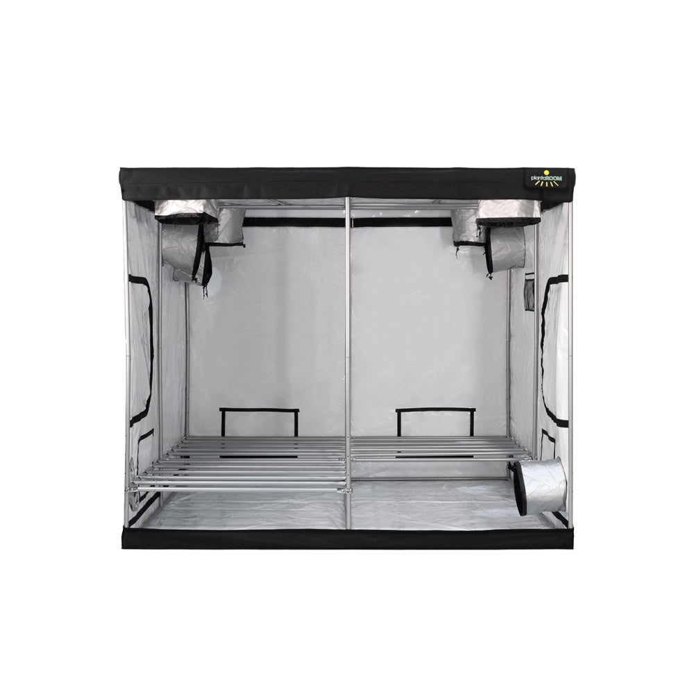 Growbox plantaROOM Pro 240 - 240x240x200cm schwarz/weiß K3 - MR Weed1