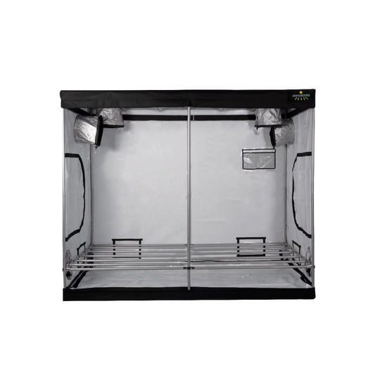 Growbox plantaROOM Pro 240W - 240x120x200cm schwarz/weiß K2 - MR Weed1