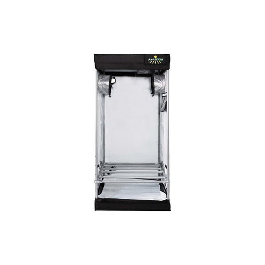 Growbox plantaROOM Pro 80 - 80x80x175cm schwarz/weiß - MR Weed1