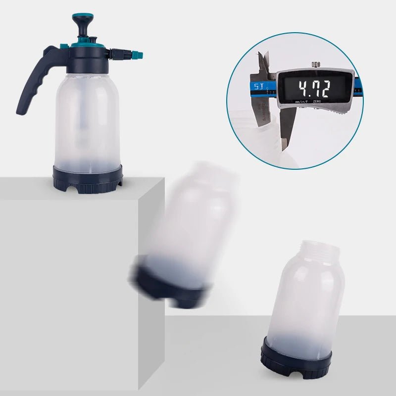 Handdrucksprüher 2L Tragbare Desinfektionssprühflasche Luftpumpenflasche Gartendesinfektion Bewässerungskanne - MR Weed1