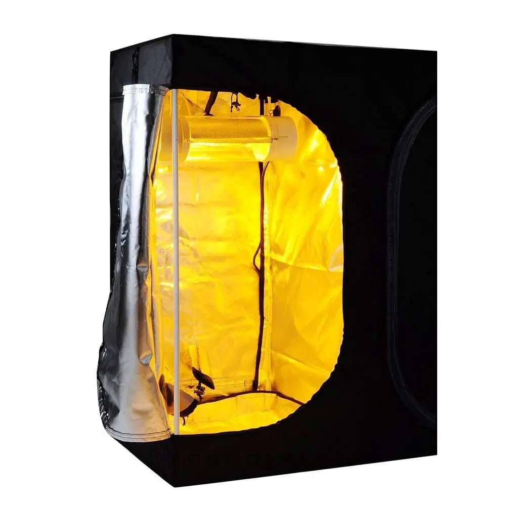 LED Growzelt für Indoor - Cannabis - Anbau - Verfügbare Größen: 50x50x100, 60x60x140, 80x80x160, 100x100x200, 120x120x200 - MR Weed1