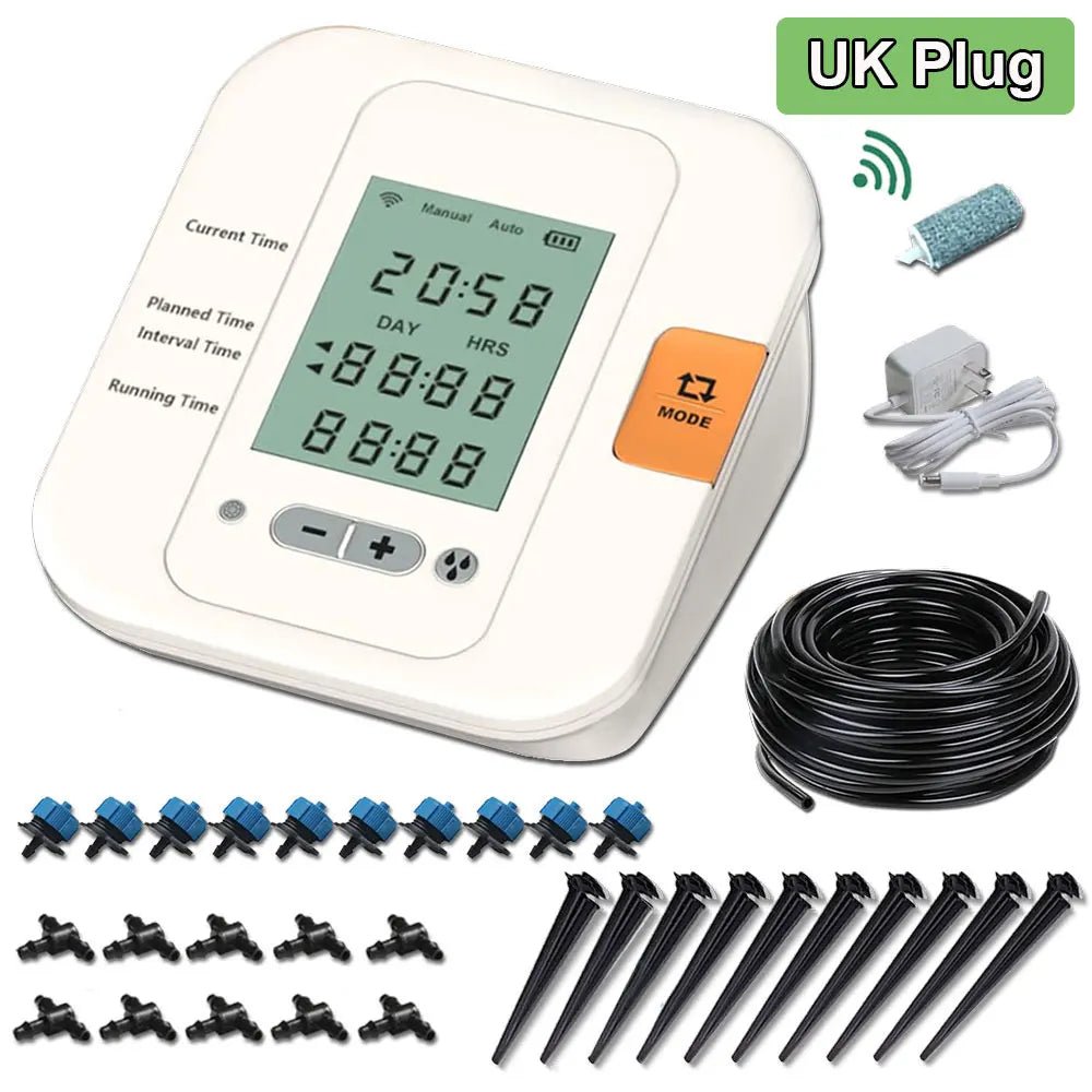 WiFi Automatic Watering Controller, Drip Irrigation Device, APP Remote, Auto Timer System, Flowers, Plants, Home, Garden Tool - MR Weed1