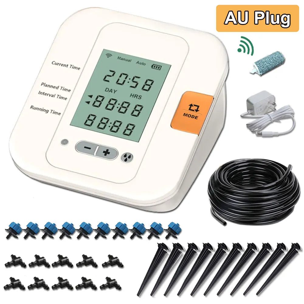 WiFi Automatic Watering Controller, Drip Irrigation Device, APP Remote, Auto Timer System, Flowers, Plants, Home, Garden Tool - MR Weed1
